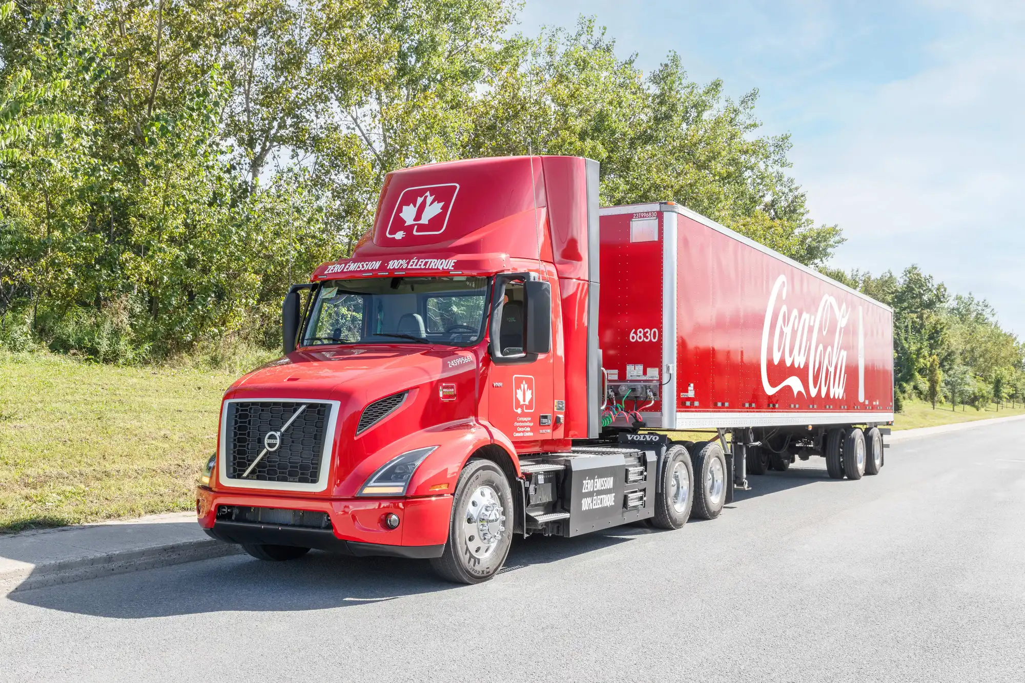 Coca-Cola adds Volvo electric trucks to Canadian fleet