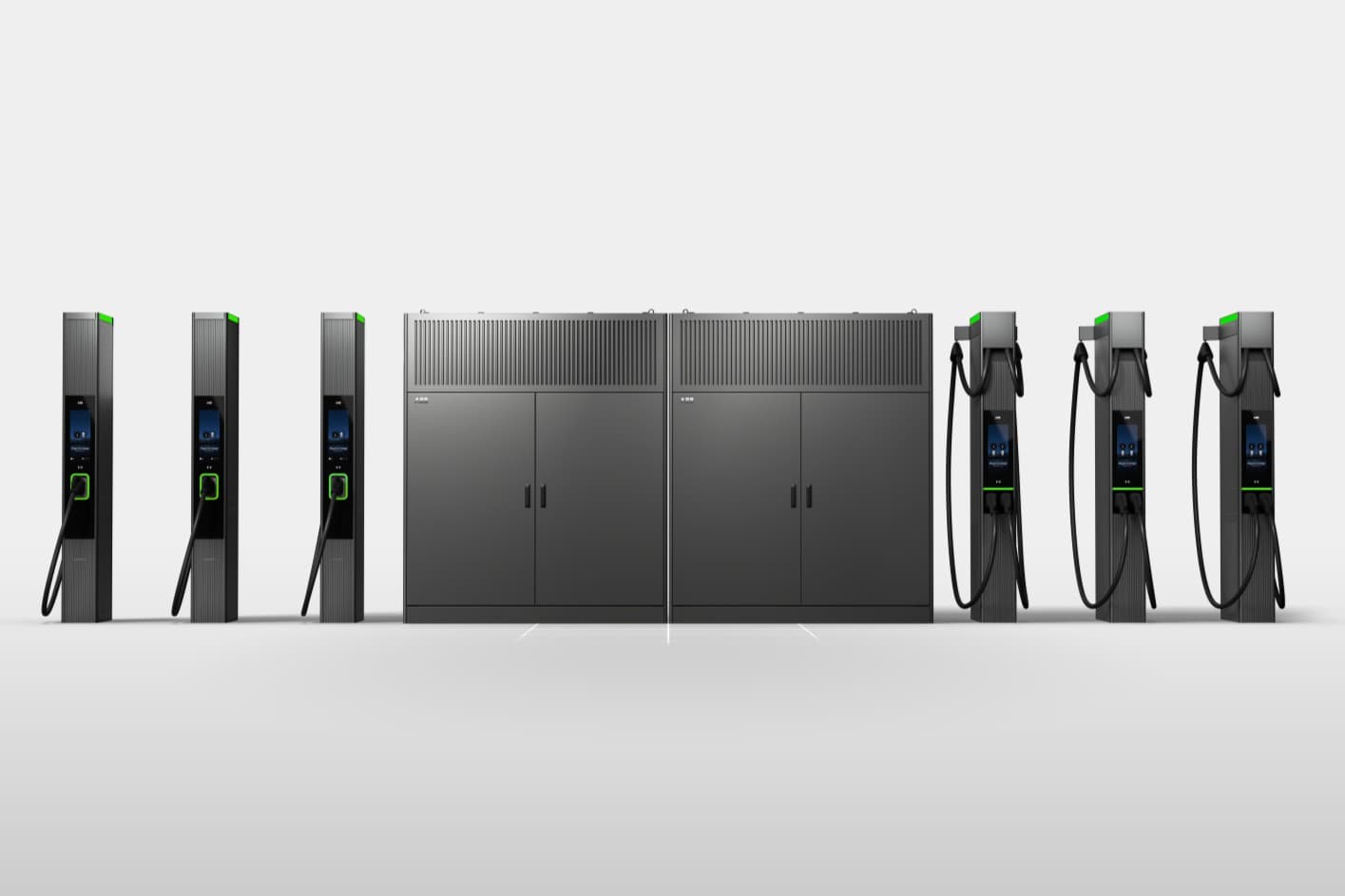 ABB presents charging system for 100+ charge points and 10 MW output