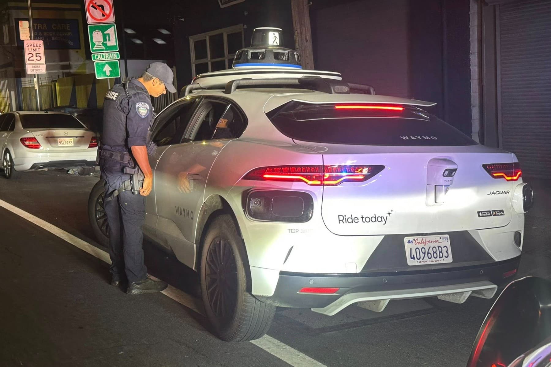 California police can now ticket autonomous vehicles