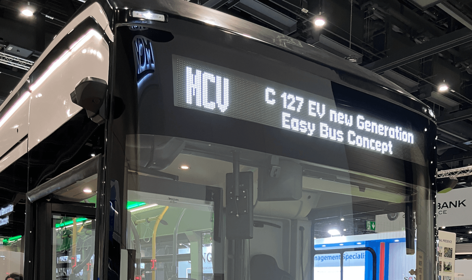 MCV unveiled new version of the C127 EV with 497 kWh LFP battery at BUS2BUS 2026 (and wins award with the H2 model)