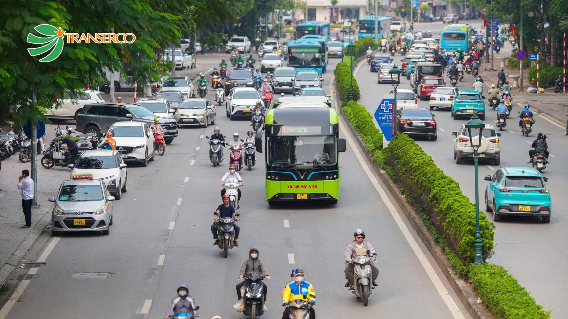 Vietnam, Transerco deploys total 119 electric buses across Hanoi as 56 new units enter service